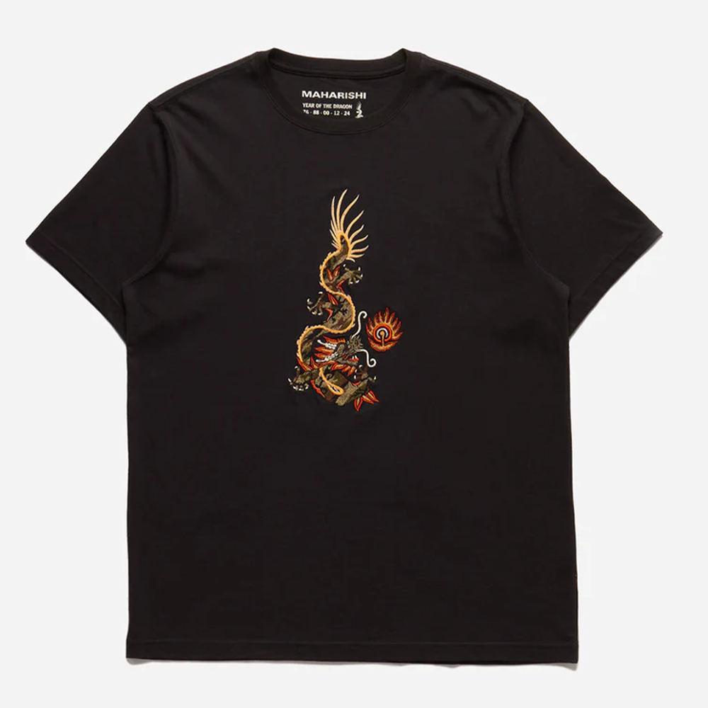 Maharishi Original Dragon T-Shirt - Black