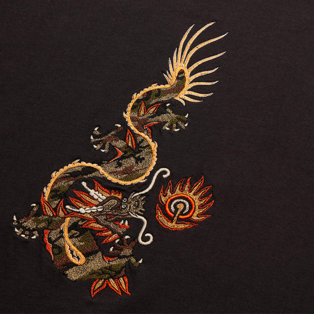 Maharishi Original Dragon T-Shirt - Black