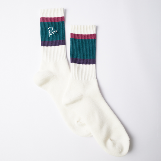 By Parra The Usual Crew Socks - White
