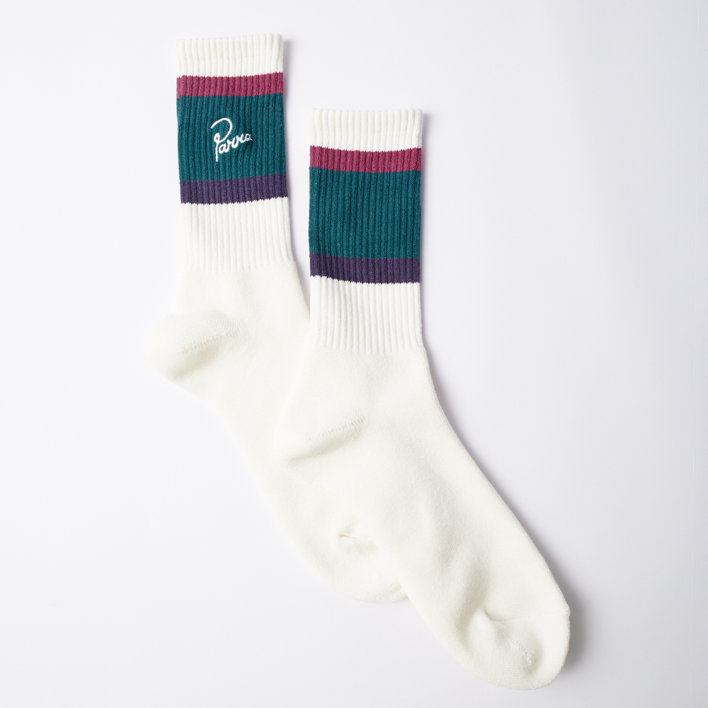 By Parra The Usual Crew Socks - White
