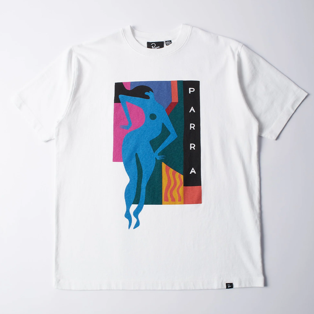 By Parra Beached And Blank T-Shirt - White