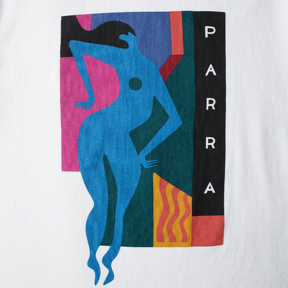 By Parra Beached And Blank T-Shirt - White