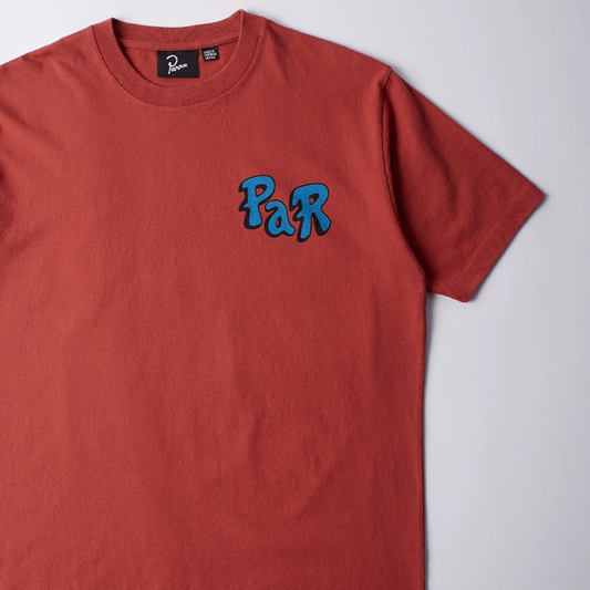 By Parra Wheeled Bird T-Shirt - Rust