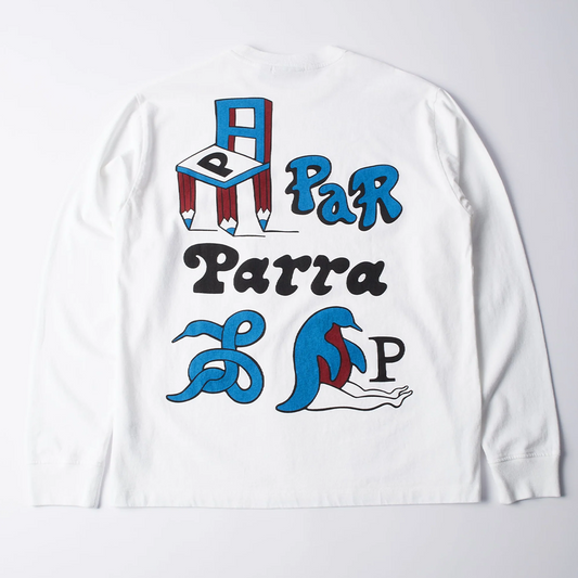 By Parra Chair Pencil LS T-Shirt