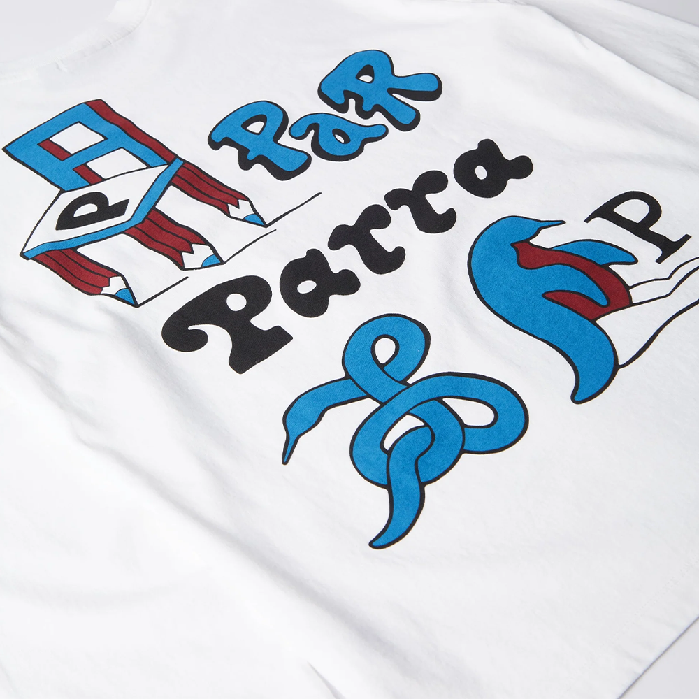 By Parra Chair Pencil LS T-Shirt - White
