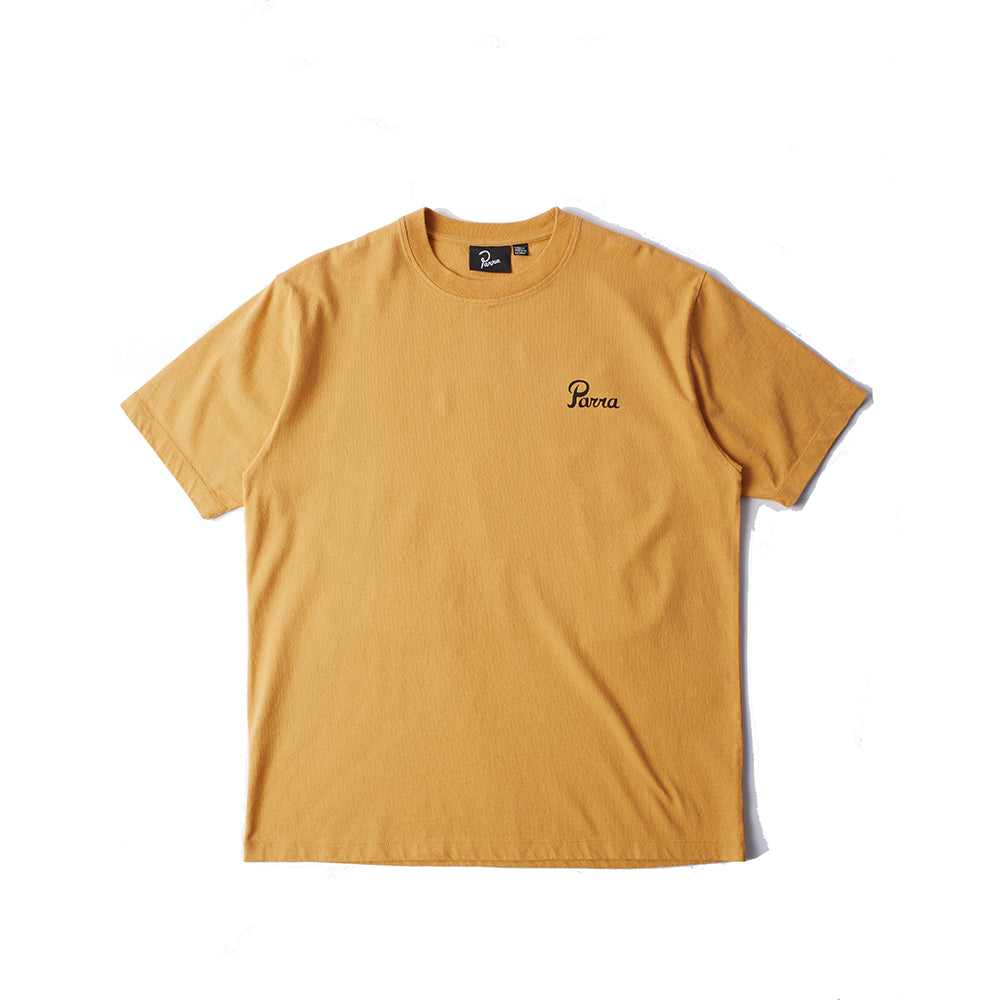 By Parra Swan To The Face T-Shirt - Ochre