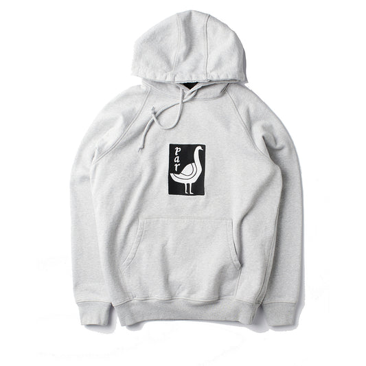 By Parra The Riddle Hooded Sweat - Heather Grey