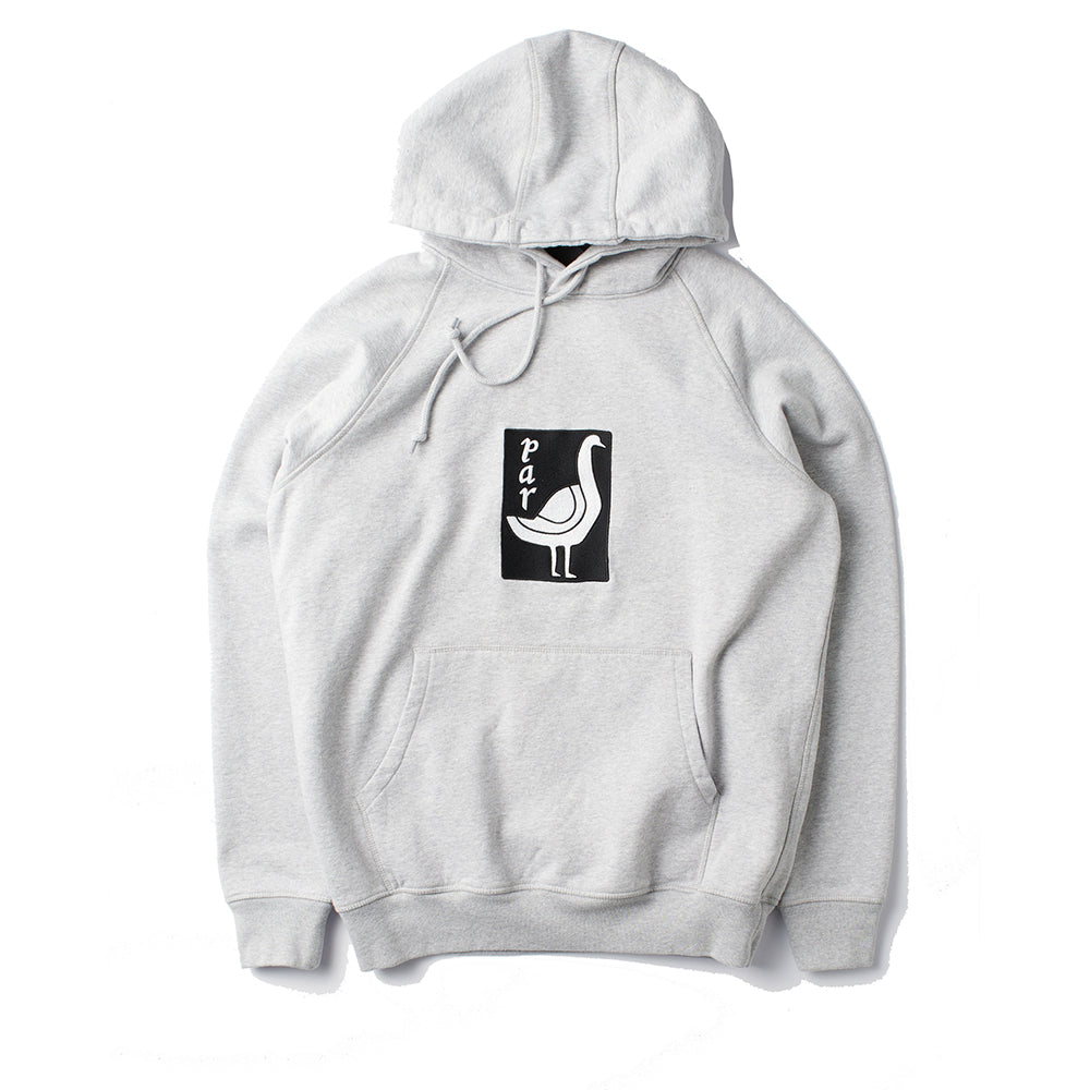 By Parra The Riddle Hooded Sweat - Heather Grey