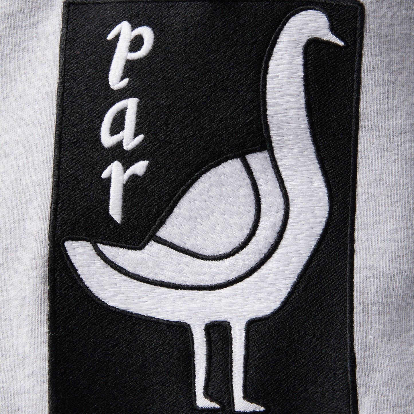 By Parra The Riddle Hooded Sweat - Heather Grey