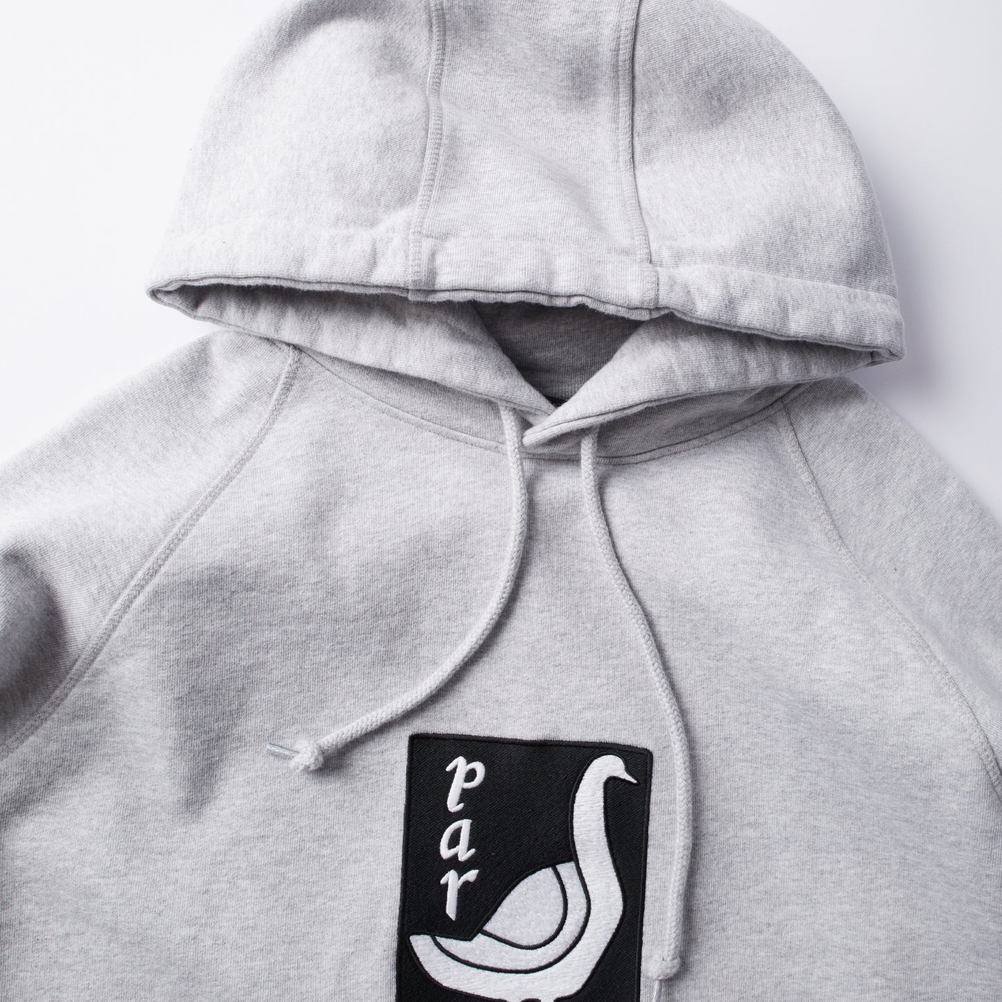 By Parra The Riddle Hooded Sweat - Heather Grey