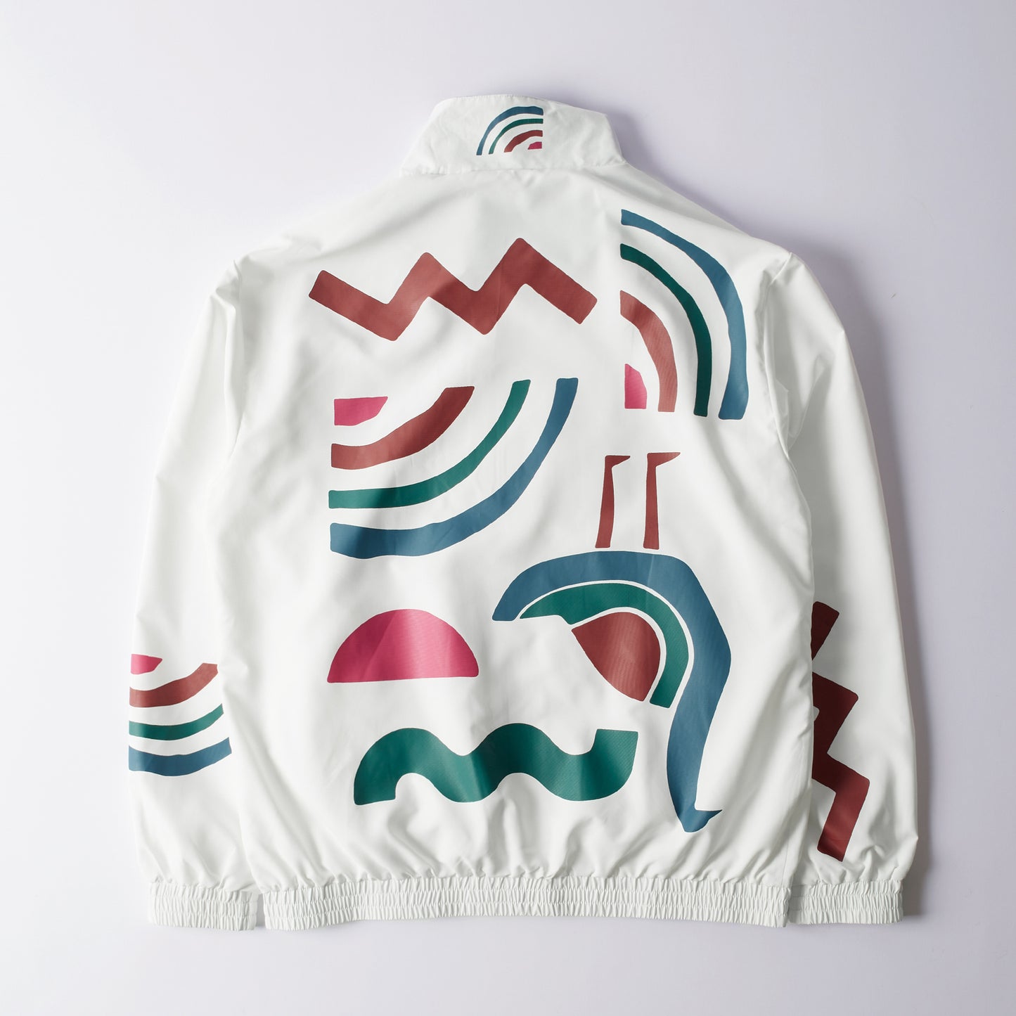 By Parra Tennis Maybe? Track Jacket - White