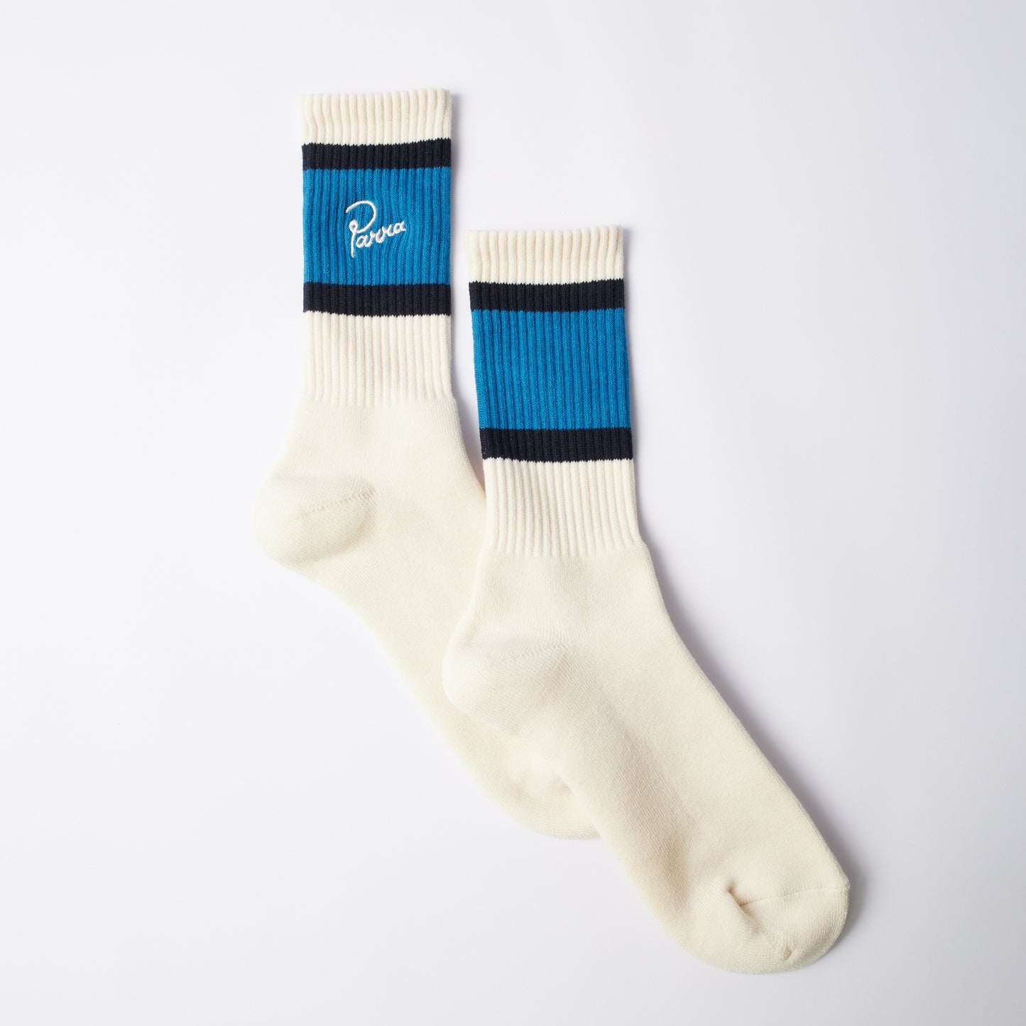 By Parra Script Logo Crew Sock - Off White