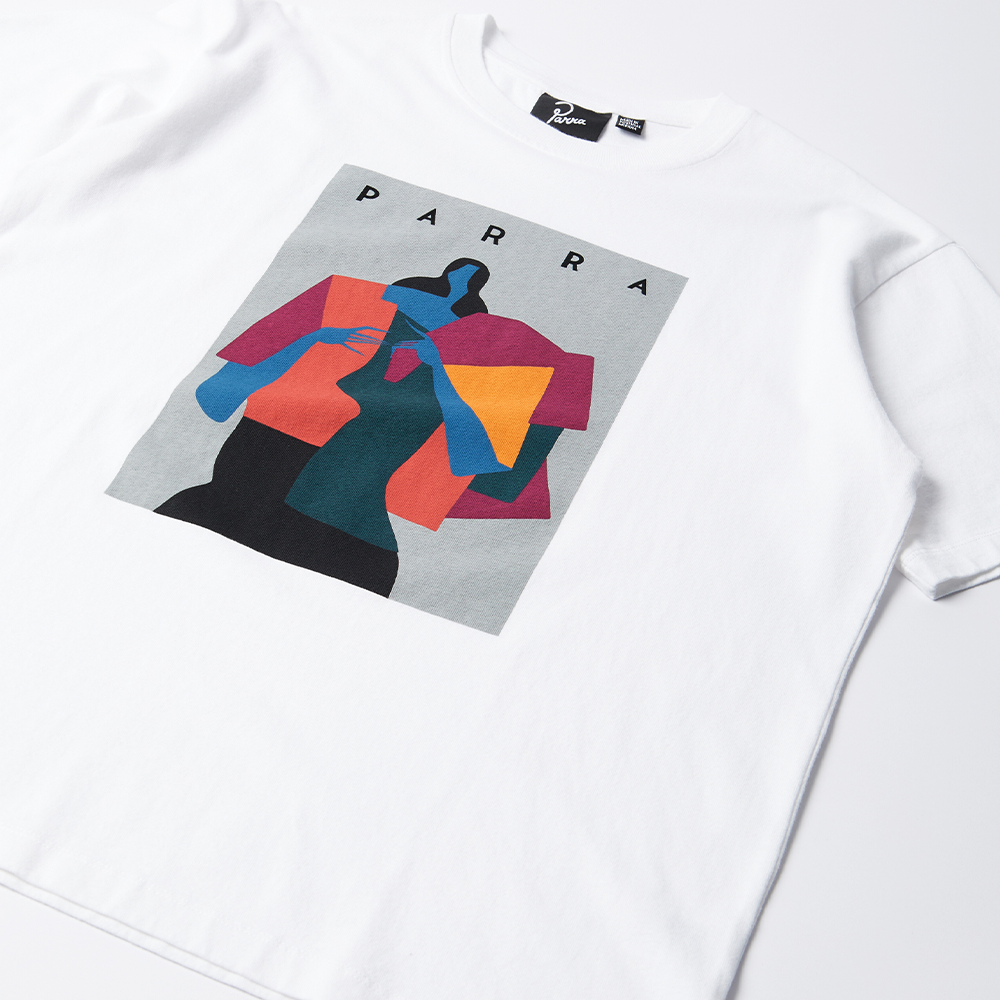 By Parra Horses T-Shirt - White