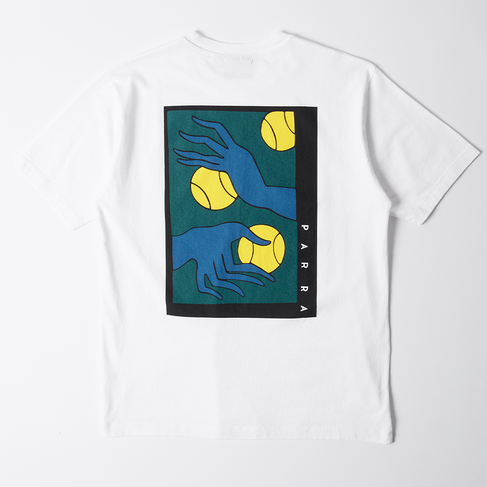 By Parra Ball Catcher T-Shirt - White