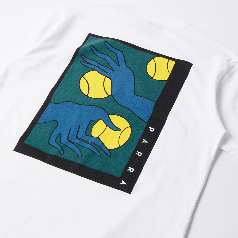 By Parra Ball Catcher T-Shirt - White
