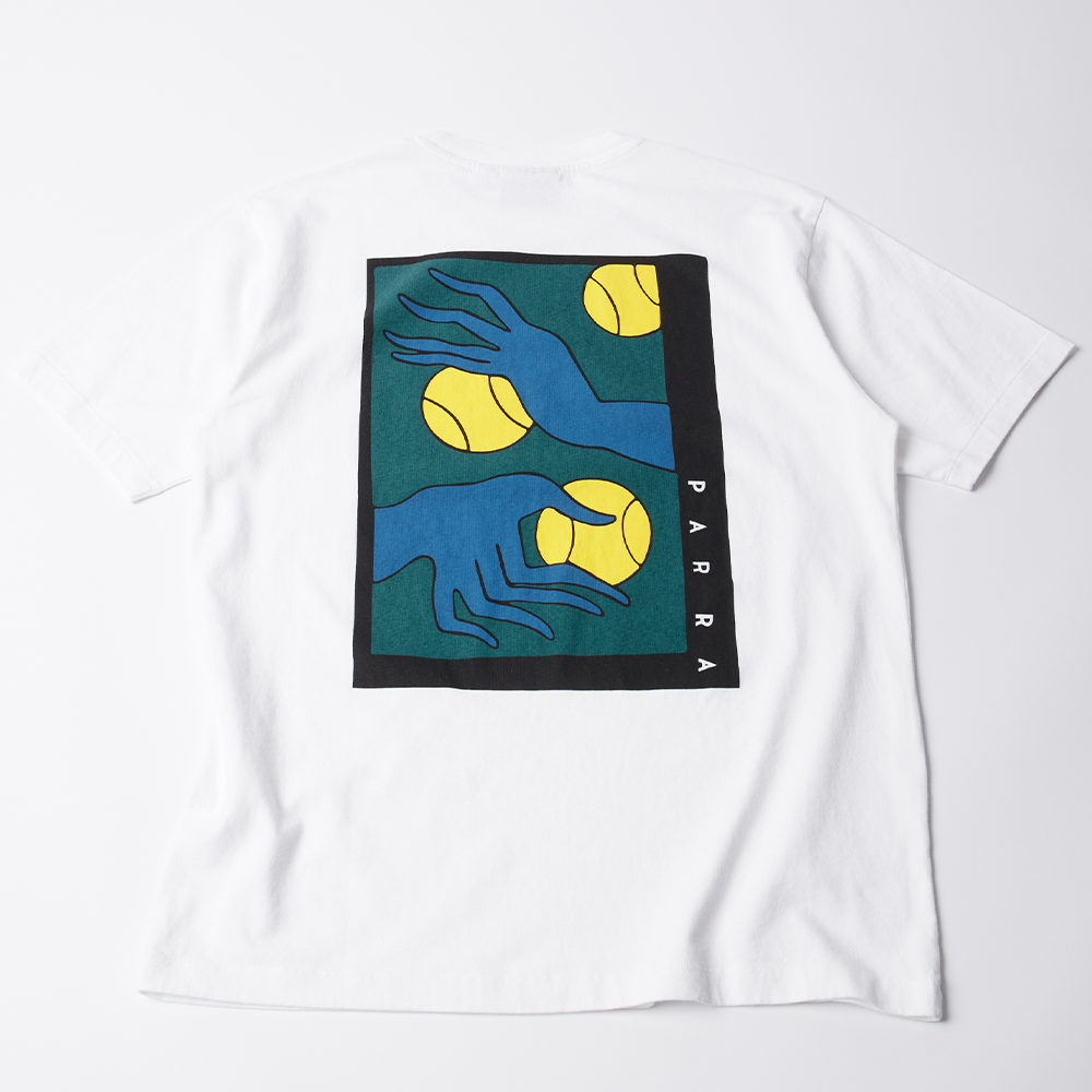 By Parra Ball Catcher T-Shirt - White