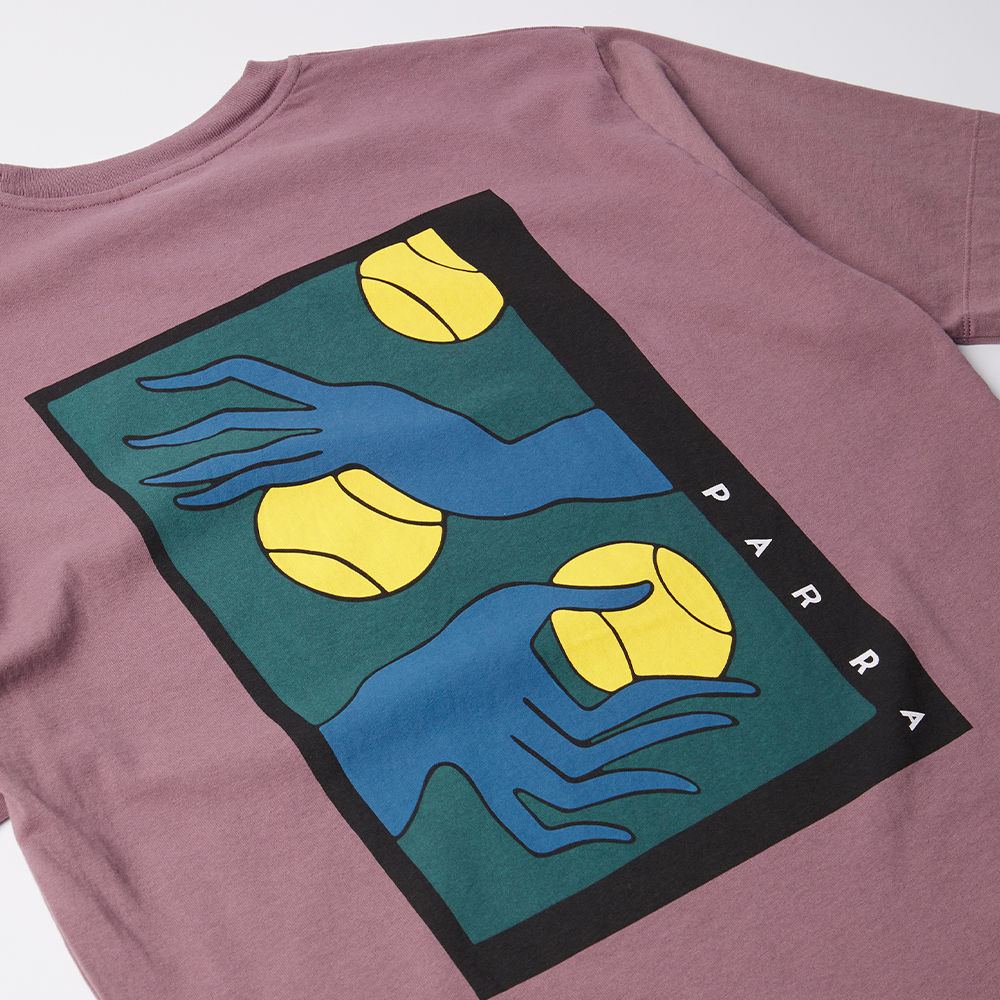 By Parra Ball Catcher T-Shirt - Dusty Rose