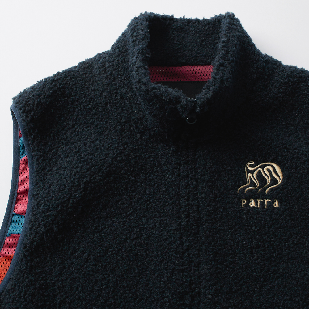 By Parra Chest Alien Vest - Midnight Blue