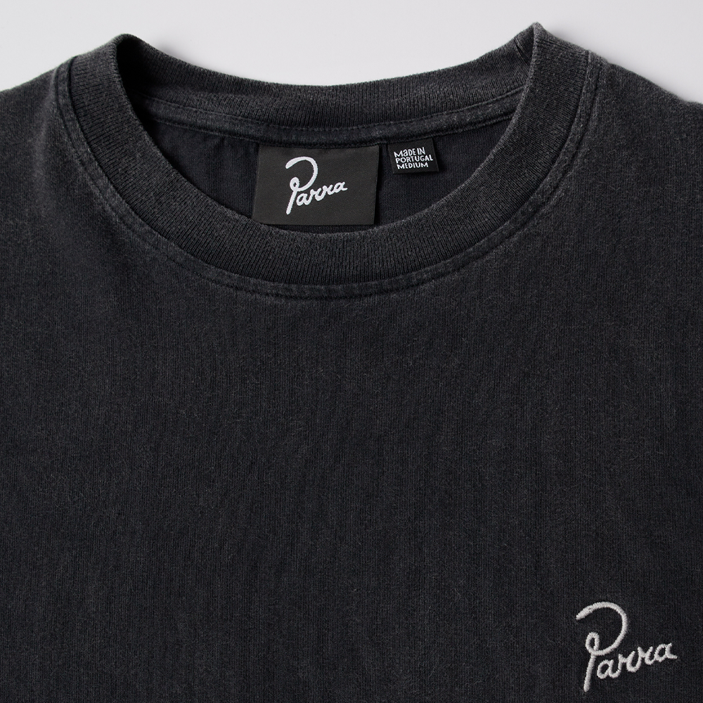 By Parra Signature T-Shirt - Washed Black