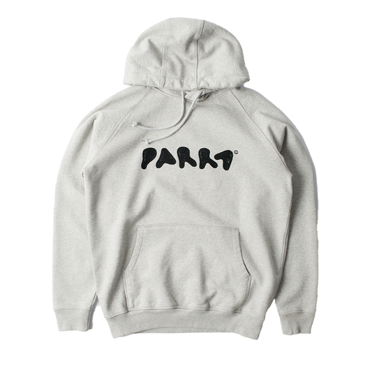 By Parra Blob Logo Hooded Sweat - Heather Grey