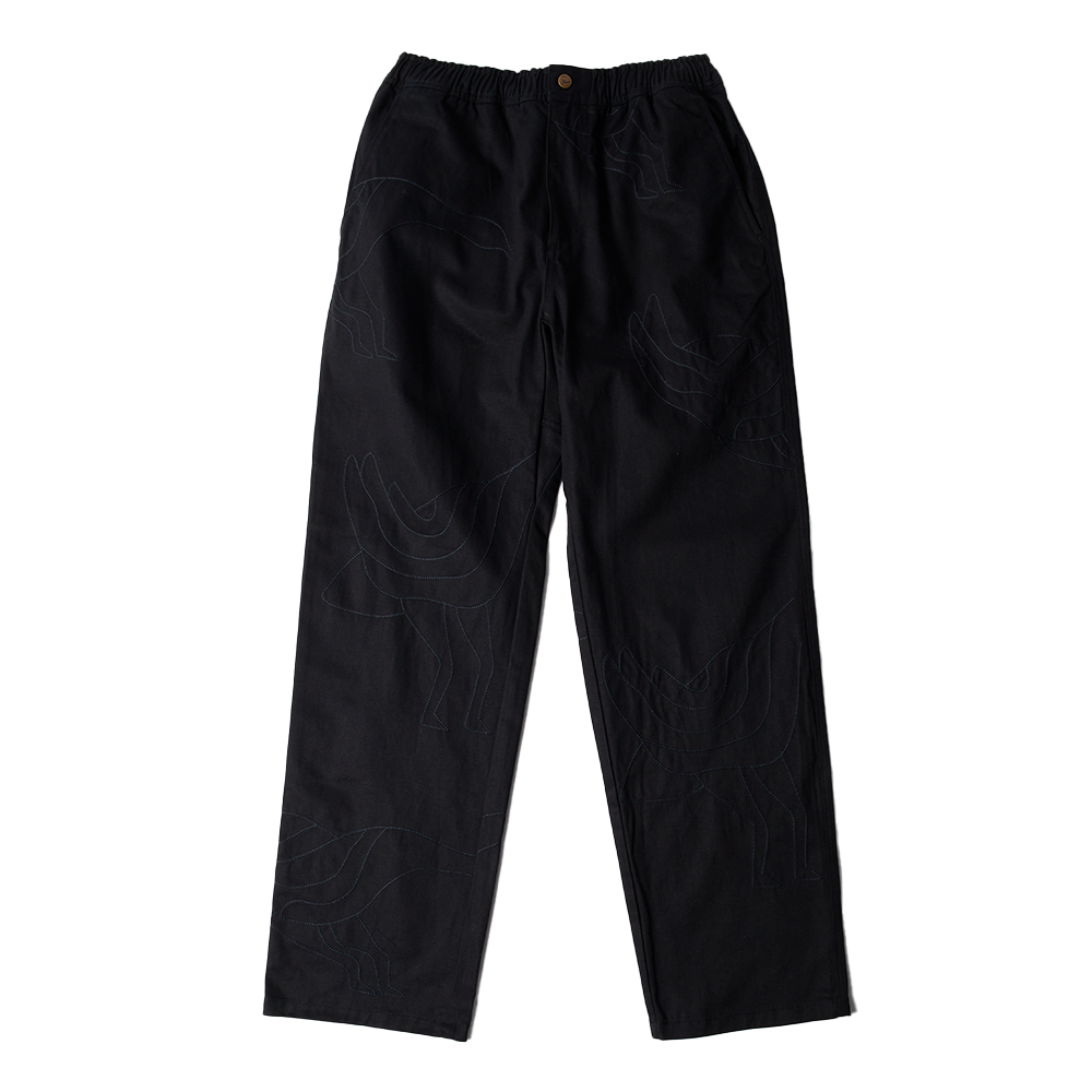 By Parra Stitched Up Duck Pant - Black