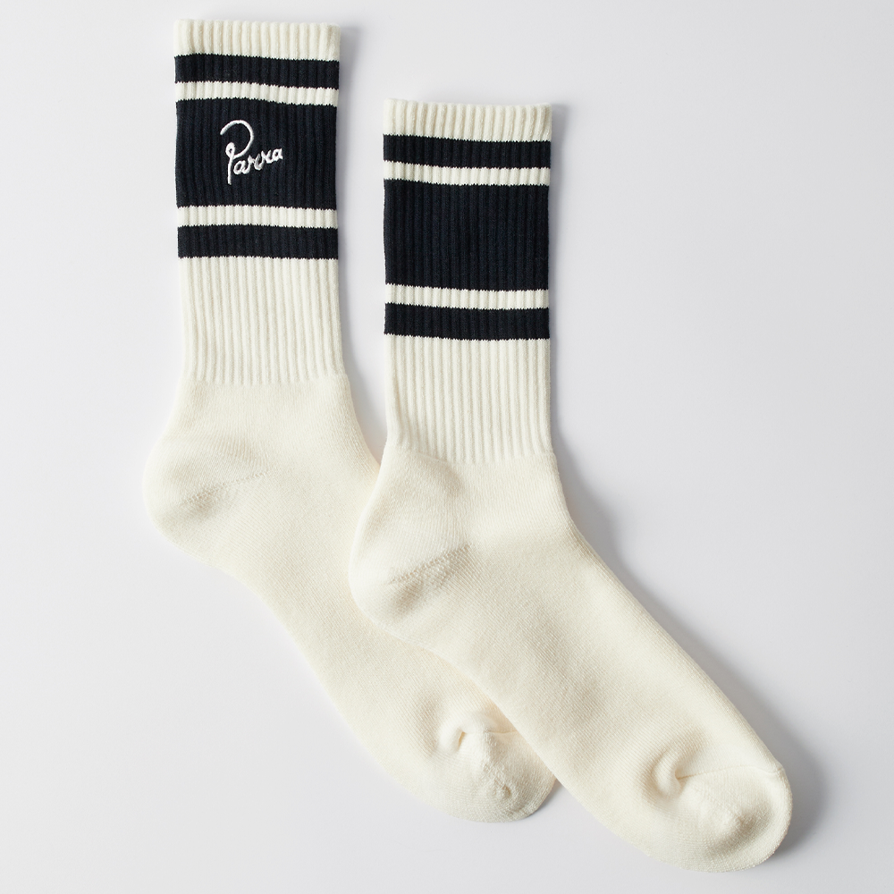 By Parra Crew Socks - White