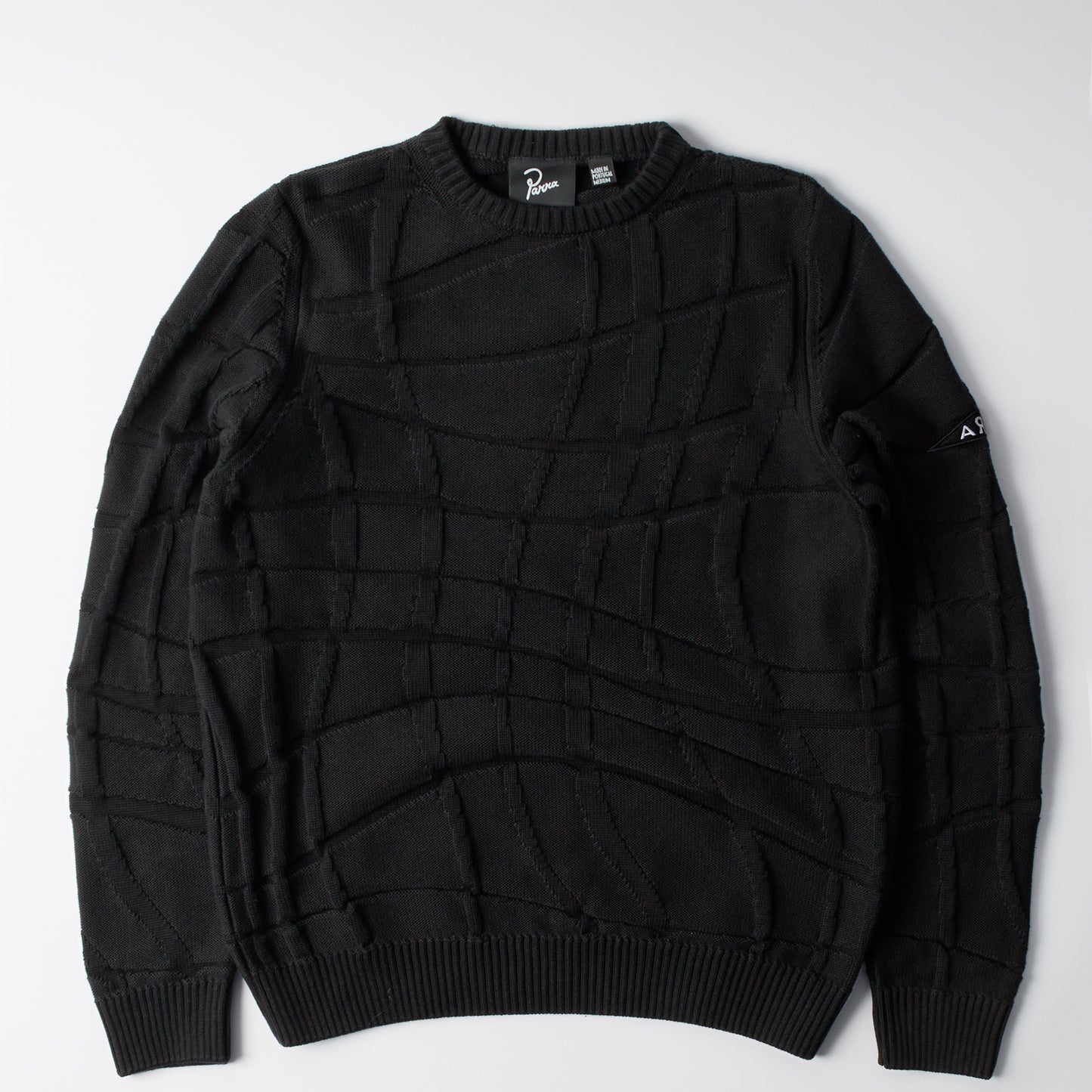 By Parra Your Boring Abstract Village Knit - Black
