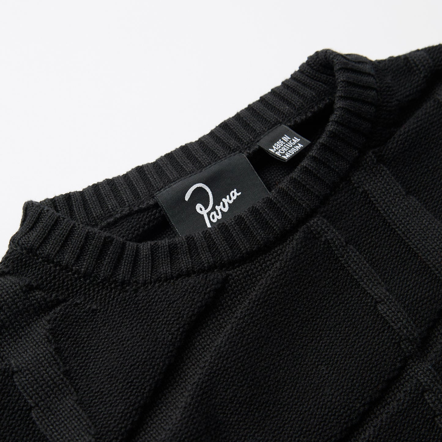 By Parra Your Boring Abstract Village Knit - Black