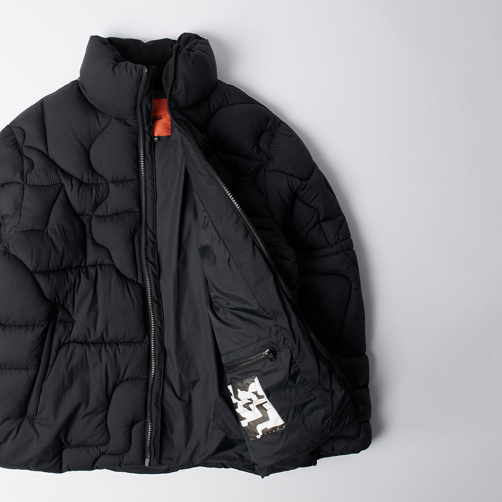 Boring Village Puffer Jacket - Black