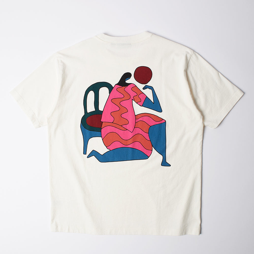 Face Ball T-Shirt - Off White