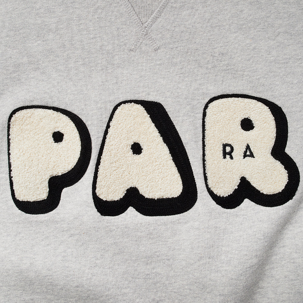 Rounded PAR Crew Sweat - Heather Grey