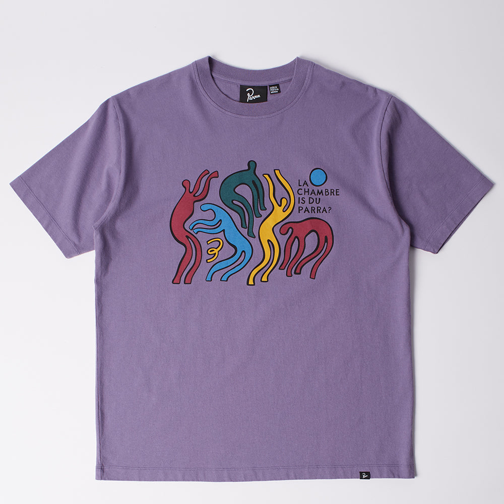 By Parra La Chambre Nuit T-Shirt - Purple