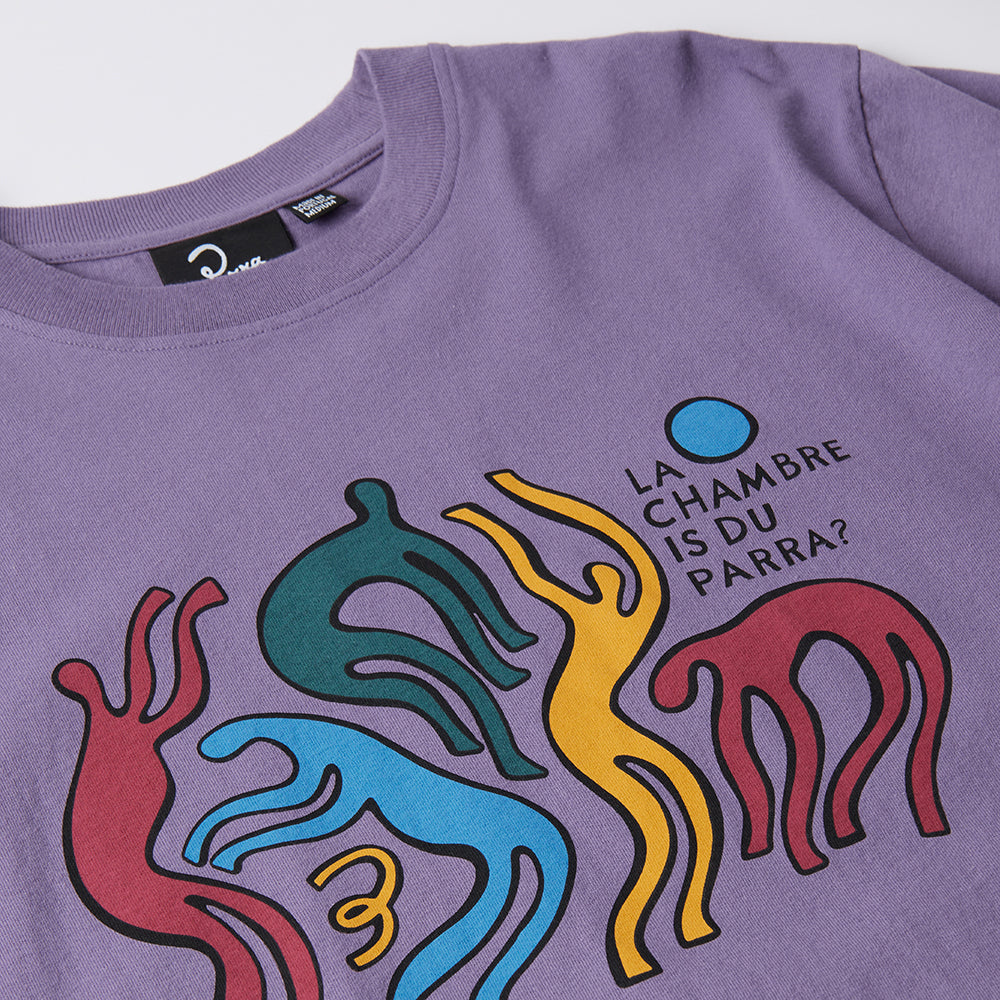 By Parra La Chambre Nuit T-Shirt - Purple