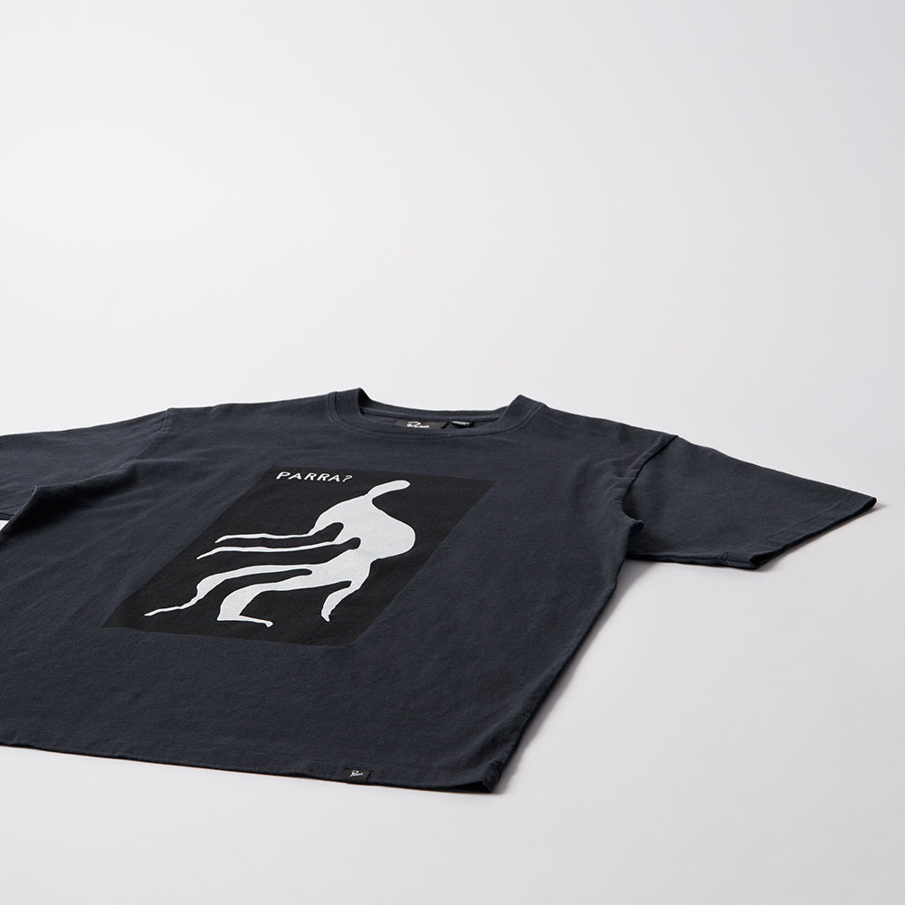 By Parra The Stalker T-Shirt - Washed Grey