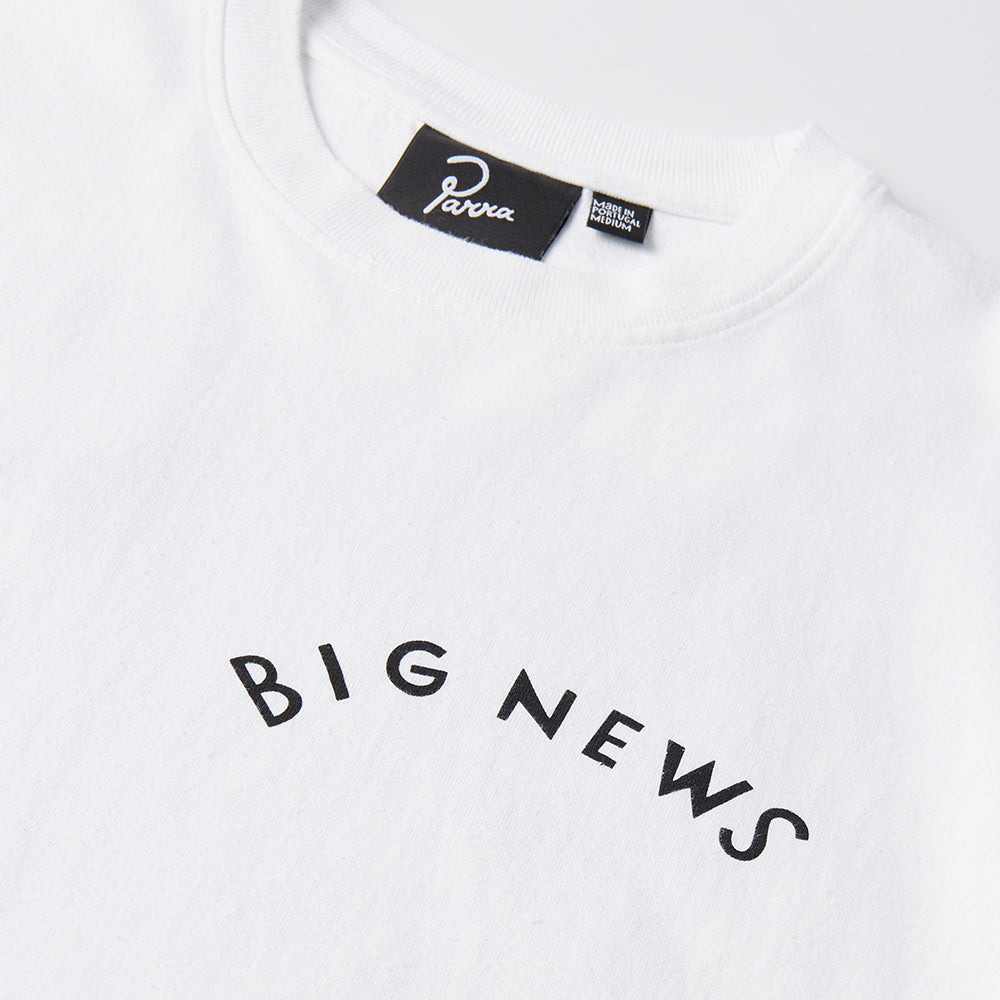 By Parra Big News T-Shirt - White