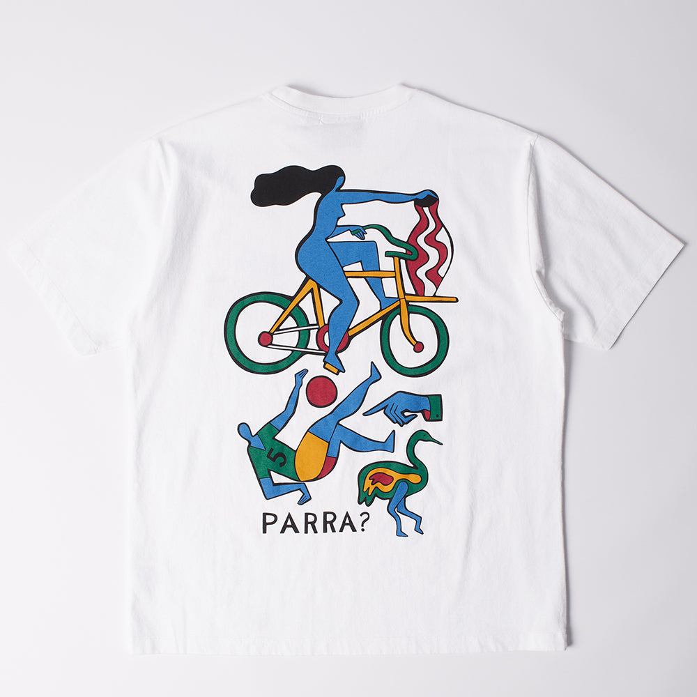 By Parra Vase Delivery T-Shirt - White