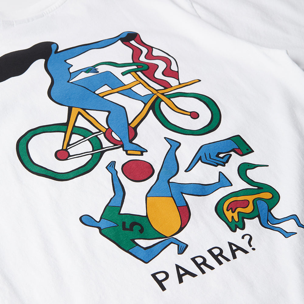 By Parra Vase Delivery T-Shirt - White