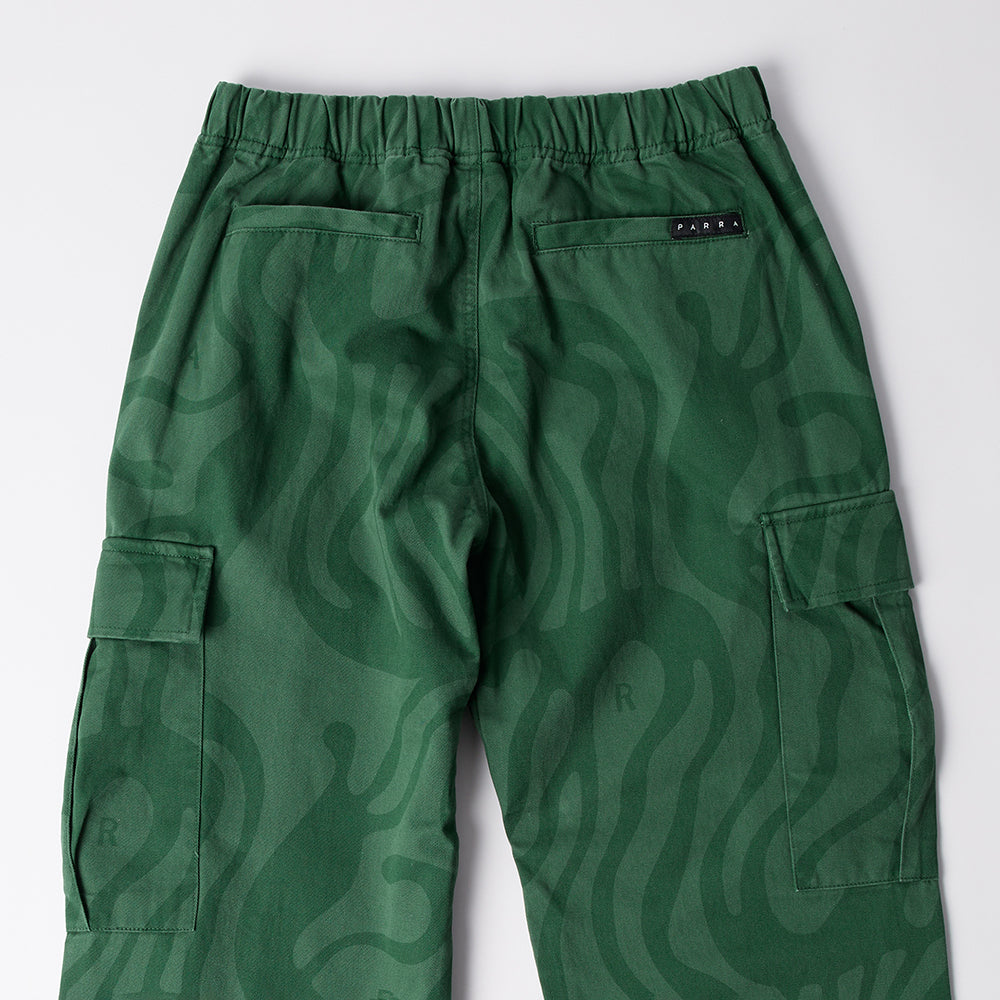 By Parra The Blob Pants - Washed Green