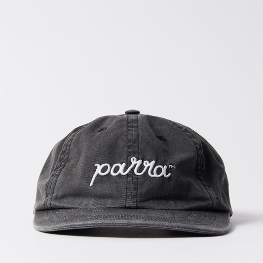 By Parra Scripted 6P Hat - Washed Black