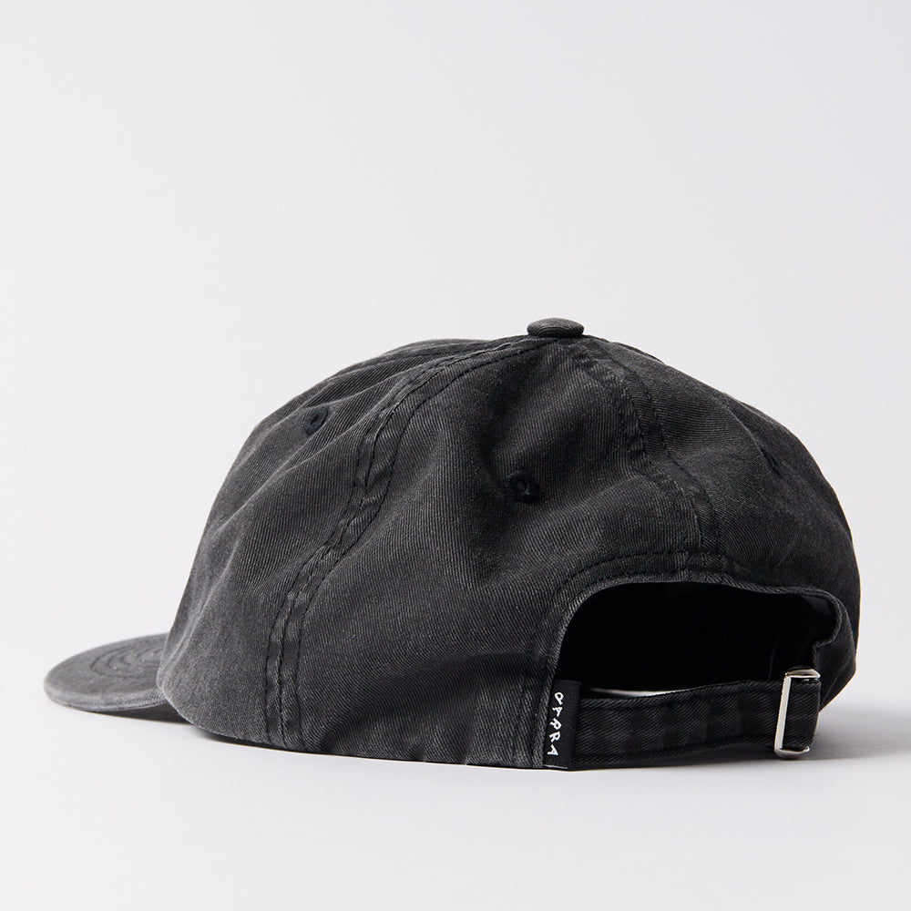 By Parra Scripted 6P Hat - Washed Black