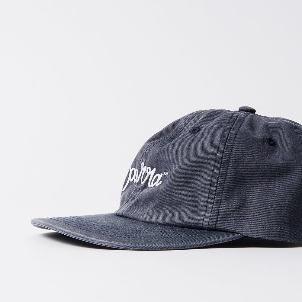 By Parra Scripted 6P Hat - Washed Navy