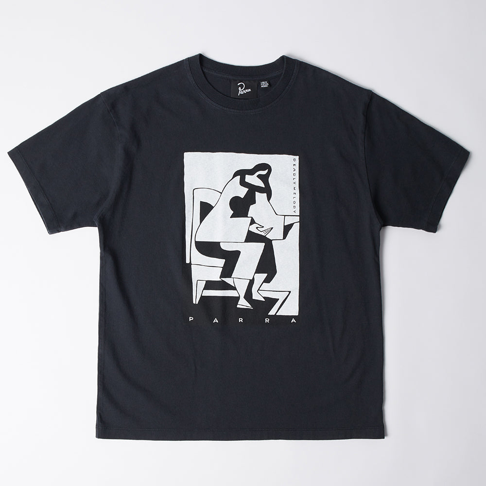 By Parra The Confession T-Shirt - Washed Black