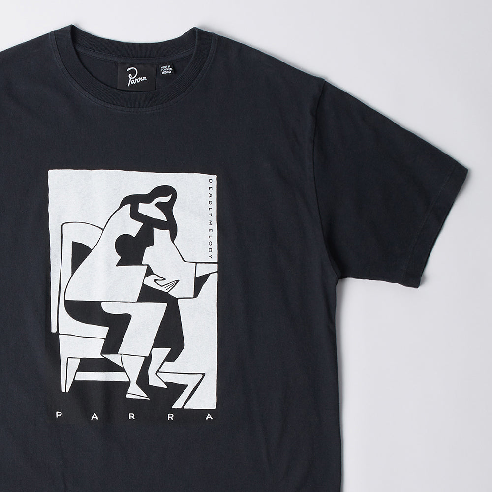 By Parra The Confession T-Shirt - Washed Black
