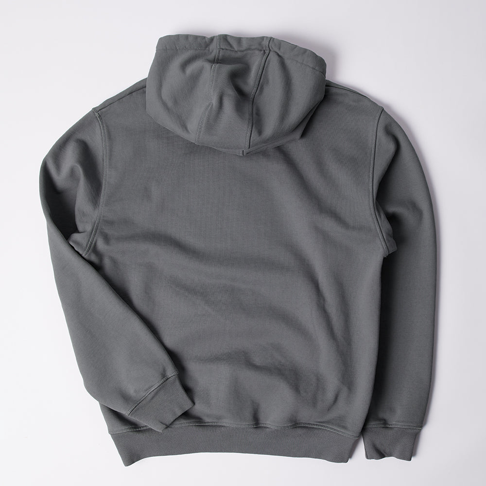 By Parra Get On The Donkey Hoodie - Washed Grey