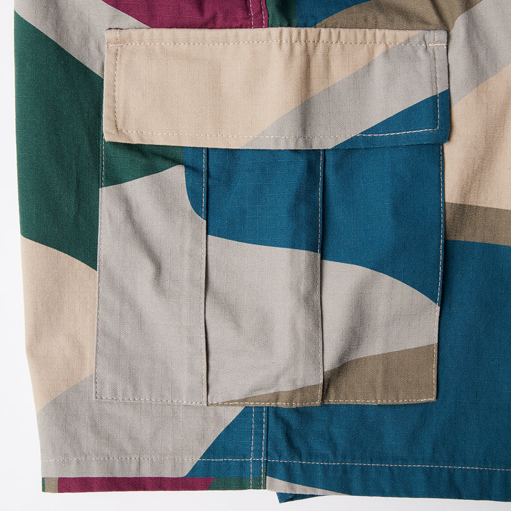 By Parra The Wall Camo Shorts