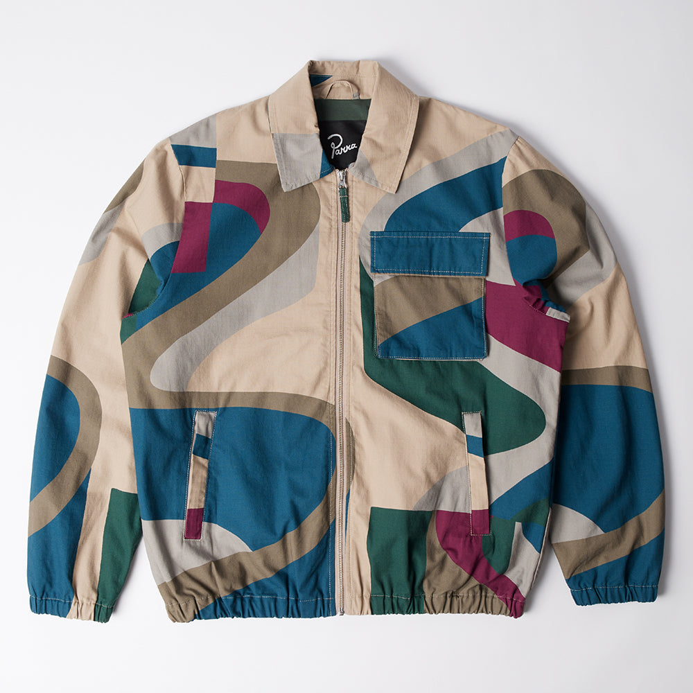 By Parra The Wall Camo Jacket - Sand