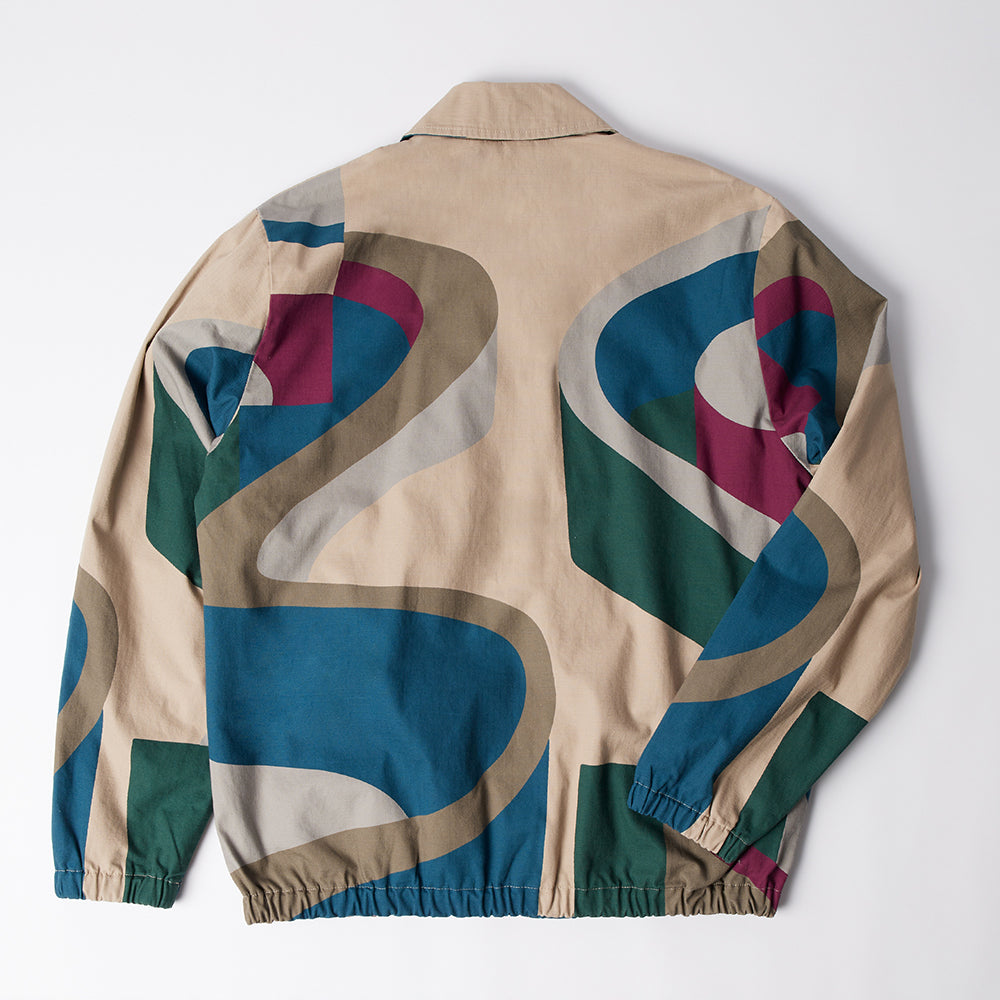 By Parra The Wall Camo Jacket - Sand