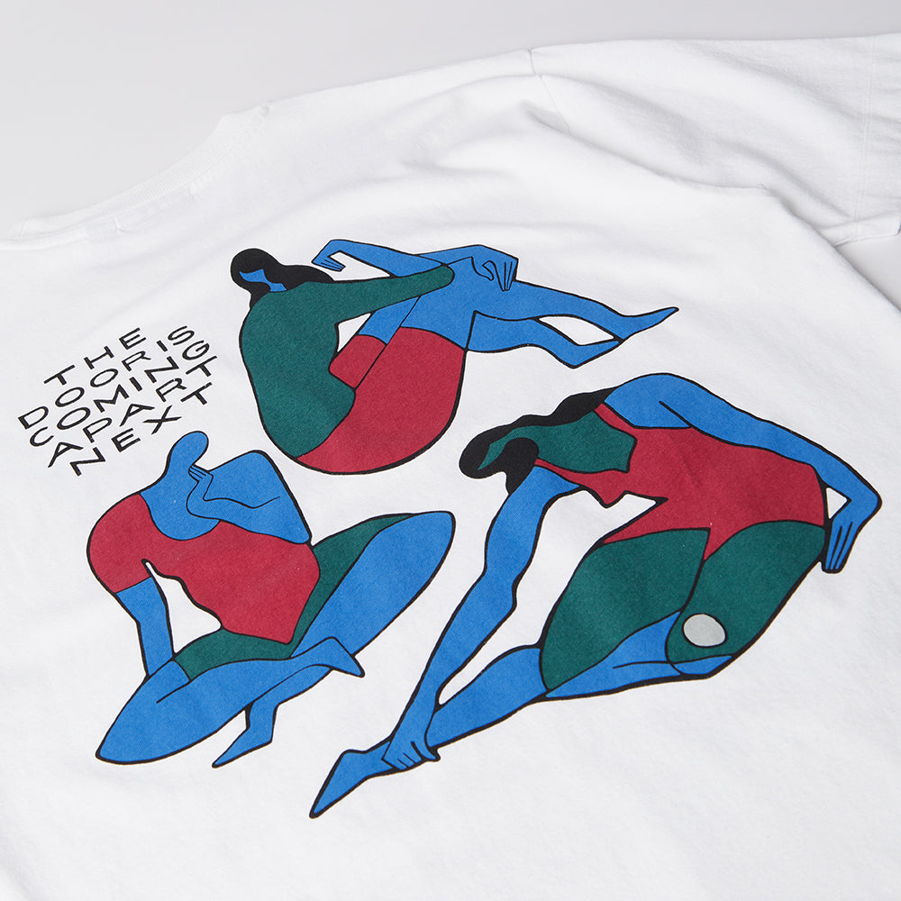 By Parra The Broken Door T-Shirt - White