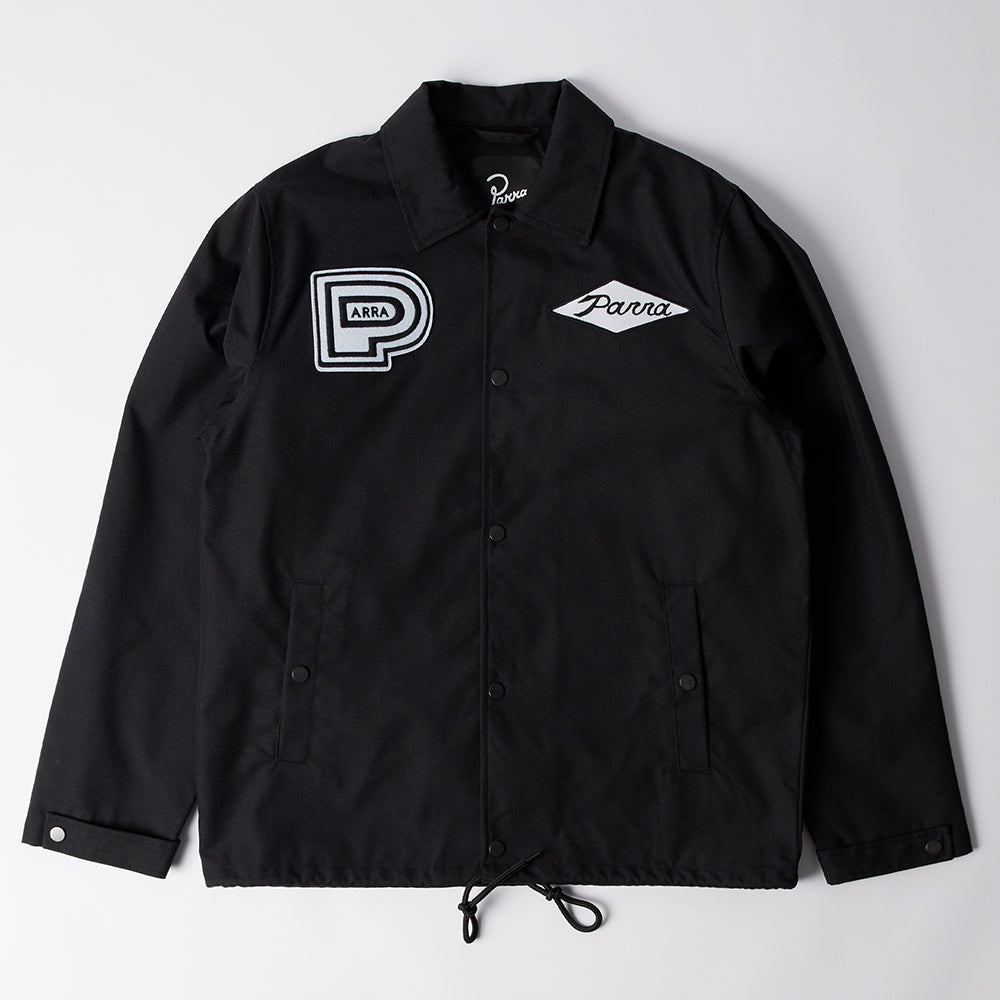 By Parra Midnight Surprise Coach Jacket - Black