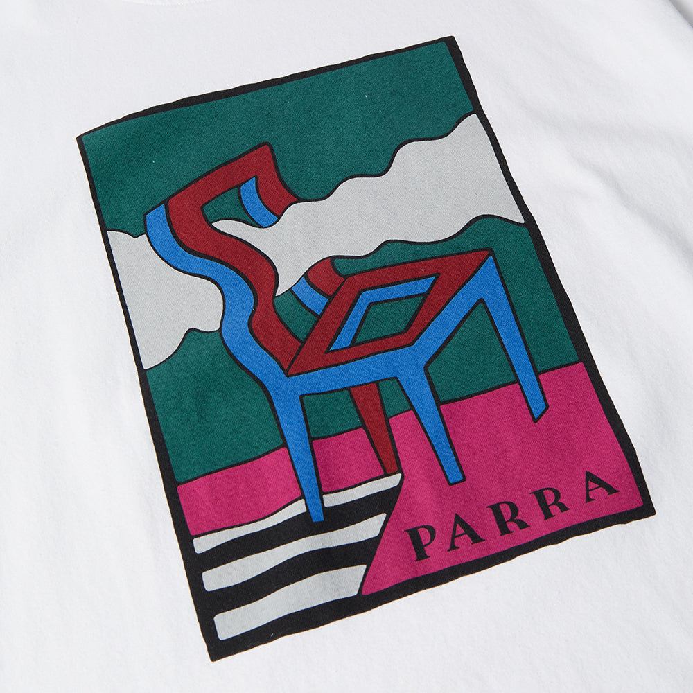 By Parra Smoke Chair T-Shirt - White